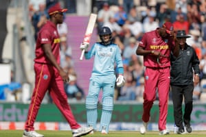 England’s Joe Root celebrates his half-century.