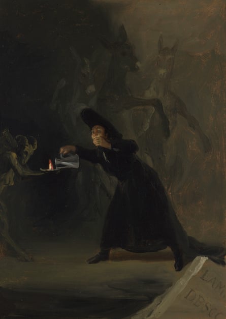 Goya, The Forcibly Bewitched 1798 (c) The National Gallery, London