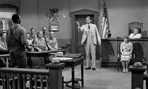 ‘Hurtful language that has oppressed the people for over 200 years’ … Brock Peters and Gregory Peck in the film version of To Kill a Mockingbird.
