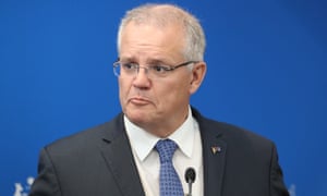 Australian prime minister Scott Morrison announces climate package