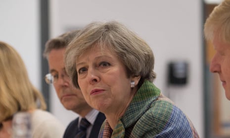 Theresa May holds a regional cabinet meeting in Runcorn, Cheshire