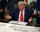Donald Trump again threatens to hit Iran ‘very hard’ – live