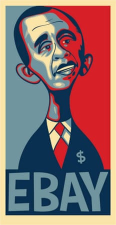 Spoofing Shepard Fairey S Obama Poster Art And Design The Guardian