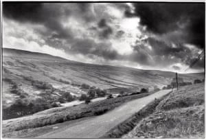 The landscape of Coverdale, Yorkshire