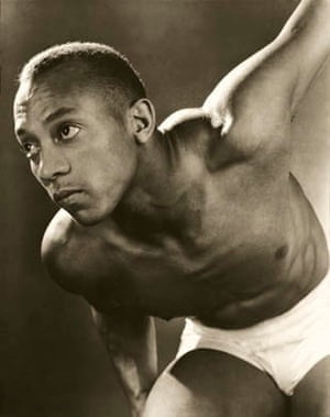Jesse Owens by Lusha Nelson, 1935