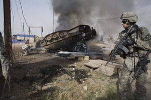 American soldiers: Stryker units Iraq