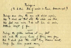The First World War Poetry Digital Archive