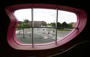 The Public. A new multi-purpose building in West Bromwich designed by Will Alsop Architects