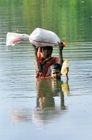 Bangladeshi flood victims