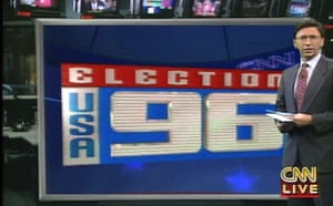 CNN election coverage 1996