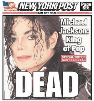 Michael Jackson Death Newspaper Front Pages In Pictures