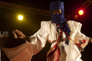 Tuareg performer