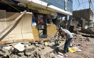 Earthquake In Peru World News The Guardian