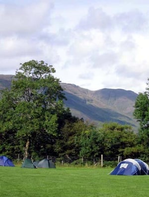 Scottish camping
