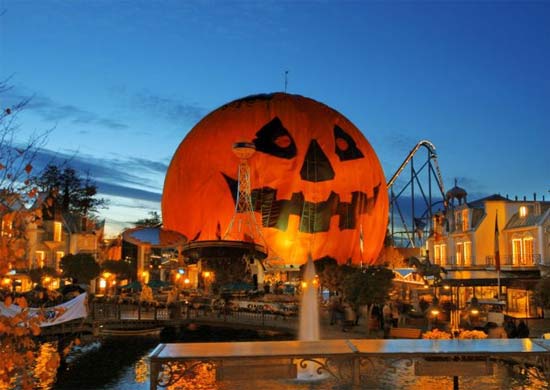 halloween at europa park travel the guardian