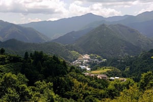 Kamikatsu Town in Shikoku, Japan