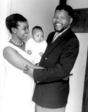 Nelson and Winnie Mandela in 1961