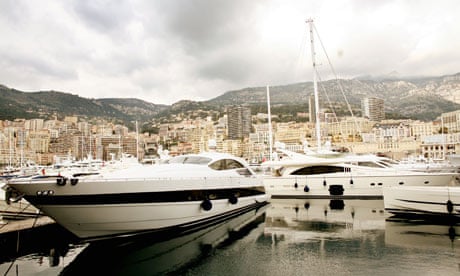 Luxury yachts, Monaco