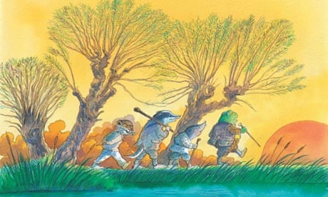 Illustration by Michael Foreman from The WInd in the Willows