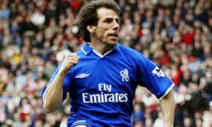 My Error Prompted Gianfranco Zola S Chelsea Career Says Carlo Ancelotti Football The Guardian