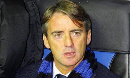 Five Things For Roberto Mancini S To Do List At Manchester City Roberto Mancini The Guardian