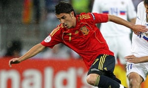 David Villa The Born Goalscorer The Giants Failed To Net