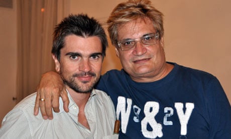 Juanes with Cuban Songwriter Amaury Perez