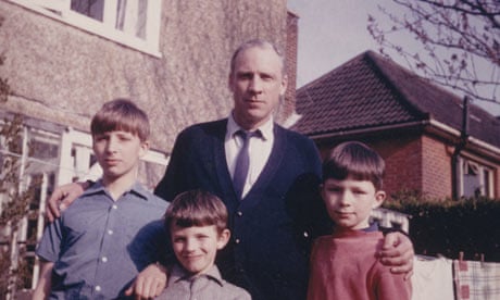 Rupert, Ralph and Robin Thomson with their father