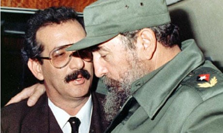 Norberto Fuentes and Fidel Castro
