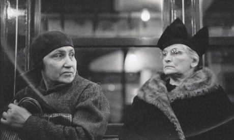 Walker Evans women on subway