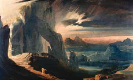The Expulsion of Adam and Eve from Paradise, by John Martin