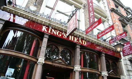 Kings Head theatre pub in Islington