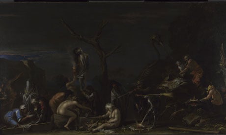 salvator rosa's witches at their incantations