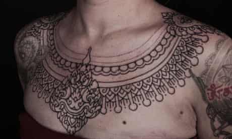 Thomas Hooper's distinctive tattoo style