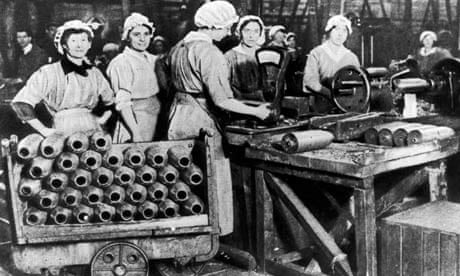 British women working in arms factory we
