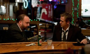 Paul Giamatti and Ryan Gosling in George Clooney’s political thriller The Ides of March.