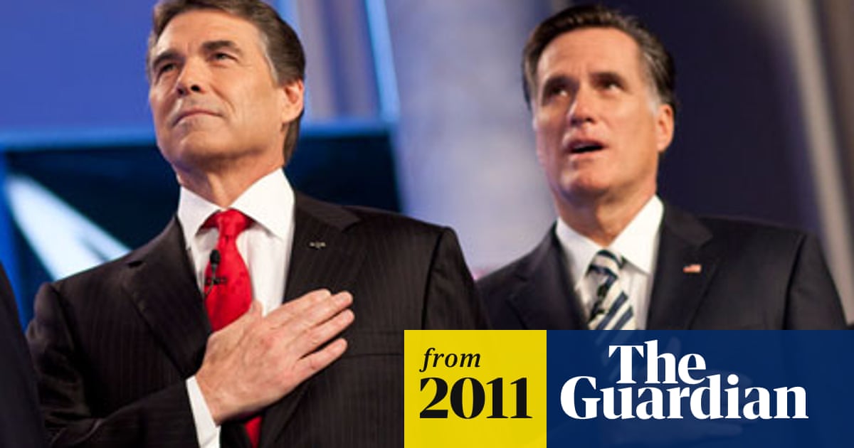 Mitt Romney And Rick Perry Accused Of Blatant Untruths About Barack Obama Mitt Romney The Guardian