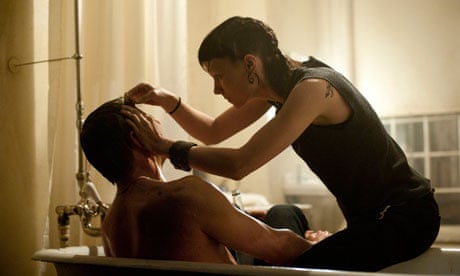 Daniel Craig and Rooney Mara in The Girl With the Dragon Tattoo.