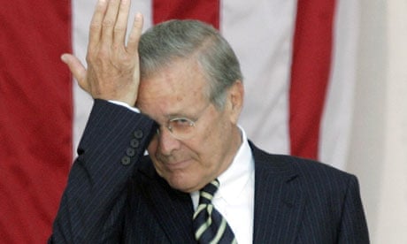 Donald Rumsfeld, George W. Bush