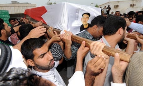 Ali Isa Saqer's funeral 