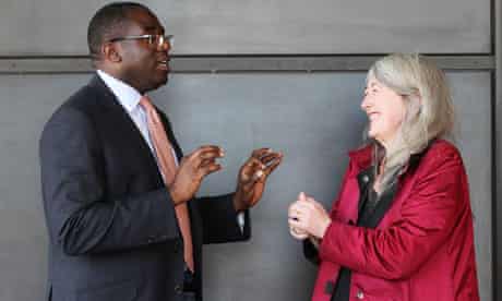 David Lammy and Mary Beard discuss Oxbridge admissions policy. 