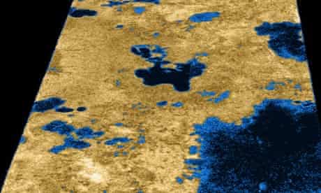 Methane lakes on Titan
