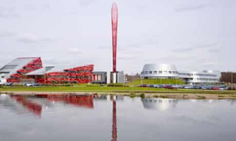 A view of Nottingham University's Jubilee campus