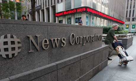 News Corp's headquarters in New York