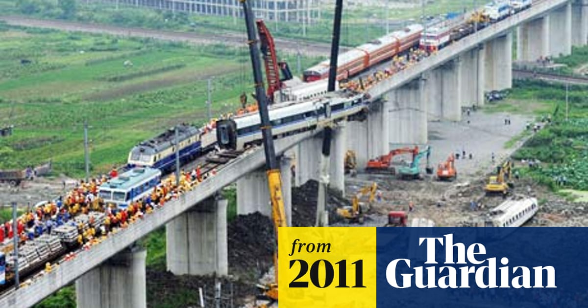Chinese anger over alleged cover-up of high-speed rail crash | China | The  Guardian
