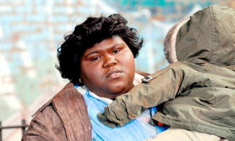 Precious (played by Gabourey Sidibe) and her son Abdul in the 2009 Ocsar-winning film.