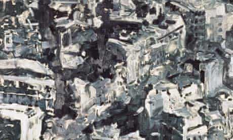 Gerhard Richter painting Townscape Paris