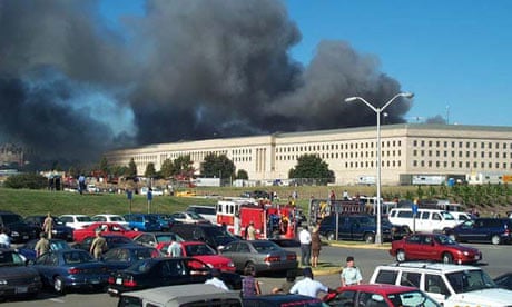 September 11 Pentagon after plane attack