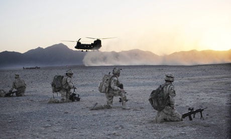 British soldiers in Afghanistan