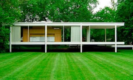 Farnsworth House, from Mies van der Rohe: A Critical Biography.